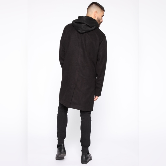 Mens hooded coat - Picture 5 of 16